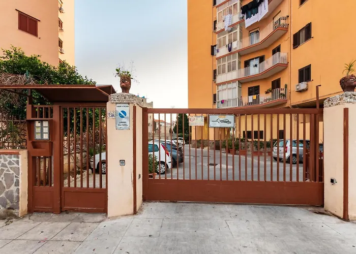 Apartament Casa De Paoli - Vista Mare Arenella, Palermo Con Parcheggio Privato, Włochy