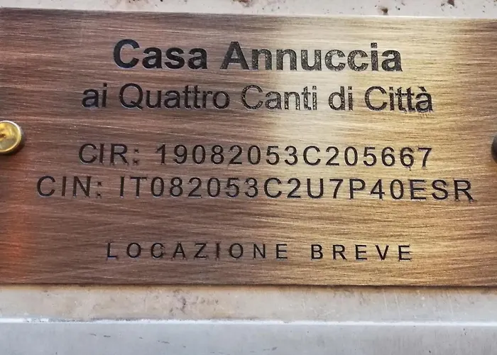 Casa Annuccia ai Quattro Canti di Città Palermo, Italia