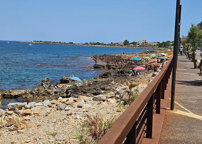 la villetta sul mare Palermo, Italia