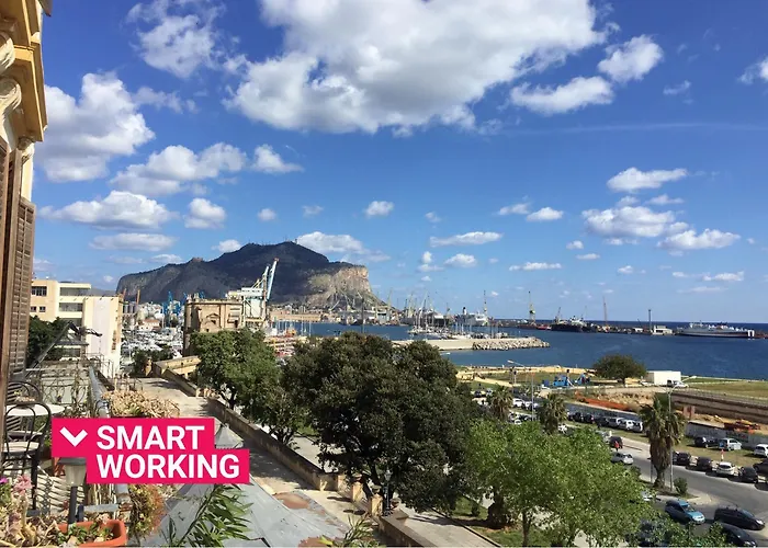 Ferienwohnung Amazing Sea View In Historic Building In Downtown By Wonderful Italy Palermo, Italien
